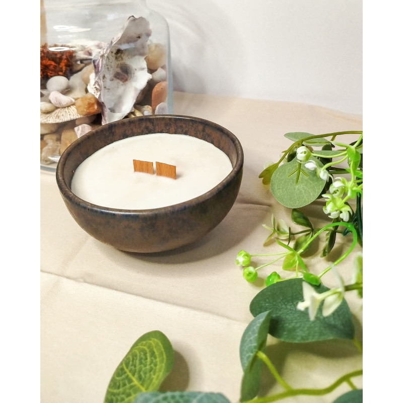 Bol marronné en céramique